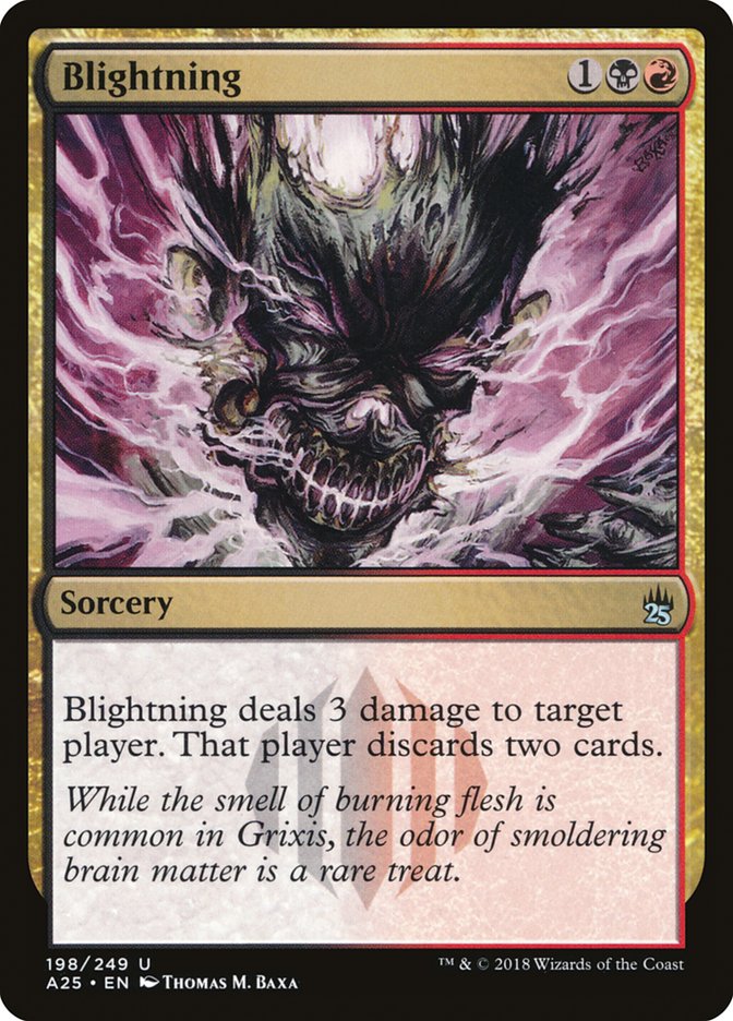 Blightning [Masters 25] MTG Single Magic: The Gathering | Red Claw Gaming