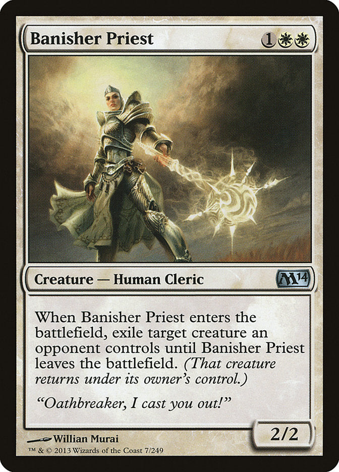 Banisher Priest [Magic 2014] MTG Single Magic: The Gathering | Red Claw Gaming