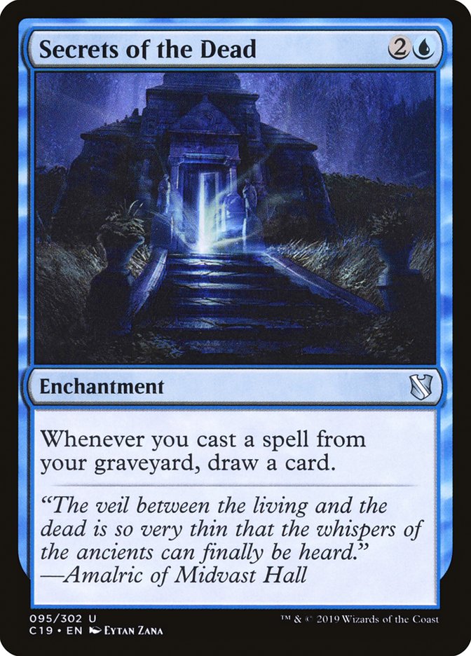 Secrets of the Dead [Commander 2019] MTG Single Magic: The Gathering | Red Claw Gaming