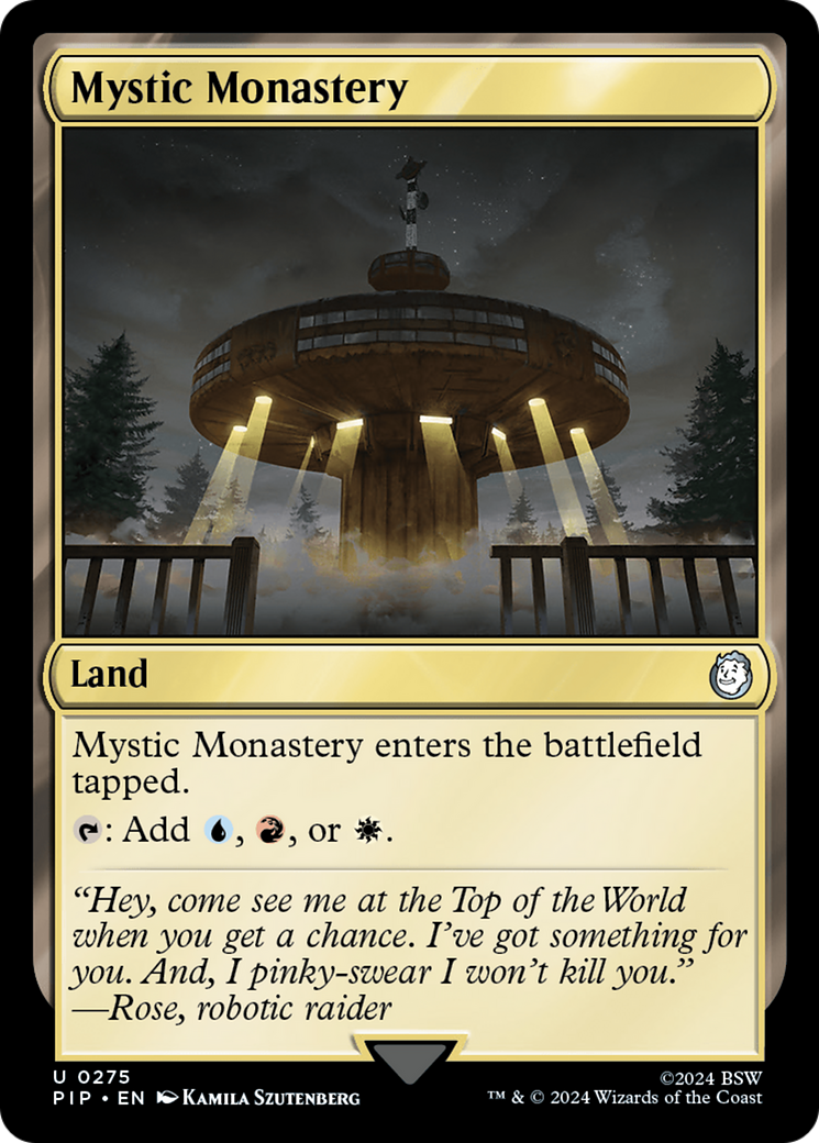 Mystic Monastery [Fallout] MTG Single Magic: The Gathering | Red Claw Gaming