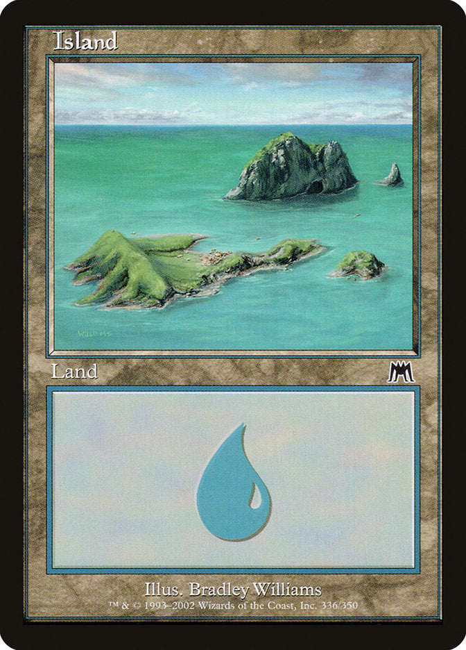 Island (336) [Onslaught] MTG Single Magic: The Gathering | Red Claw Gaming