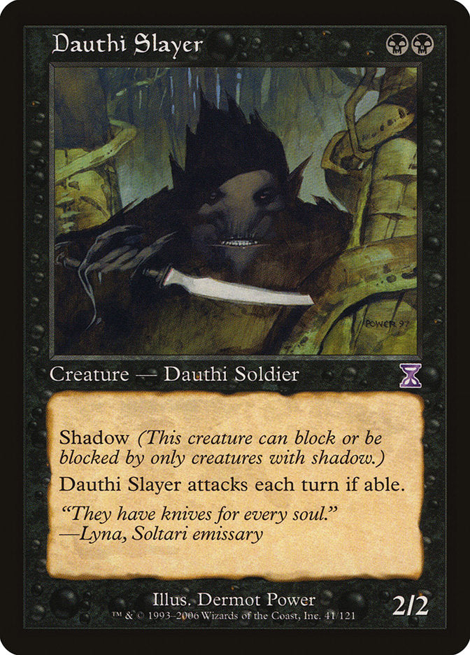 Dauthi Slayer [Time Spiral Timeshifted] MTG Single Magic: The Gathering | Red Claw Gaming