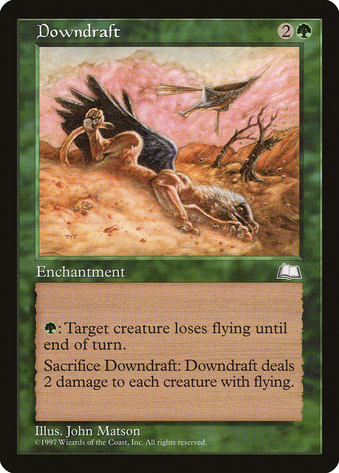 Downdraft [Weatherlight] MTG Single Magic: The Gathering | Red Claw Gaming