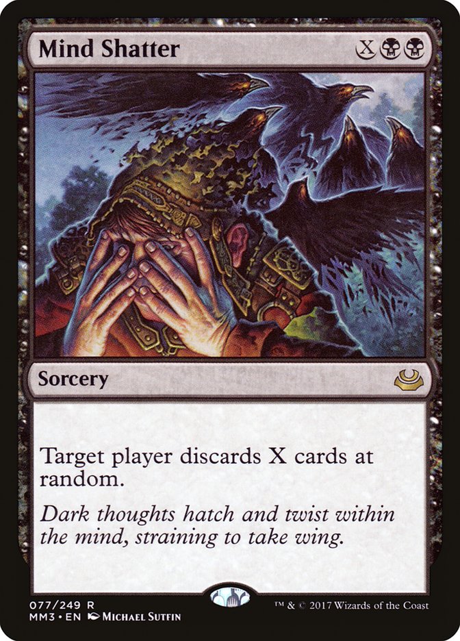 Mind Shatter [Modern Masters 2017] MTG Single Magic: The Gathering | Red Claw Gaming