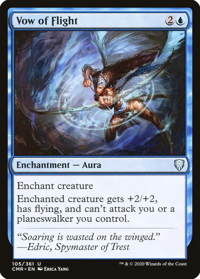 Vow of Flight [Commander Legends] MTG Single Magic: The Gathering | Red Claw Gaming