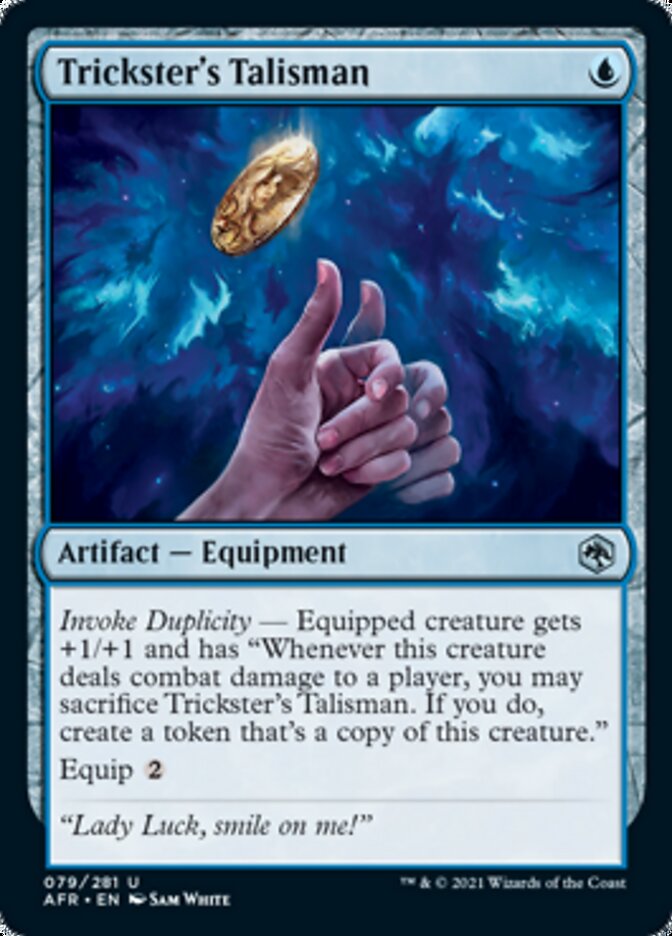 Trickster's Talisman [Dungeons & Dragons: Adventures in the Forgotten Realms] MTG Single Magic: The Gathering | Red Claw Gaming