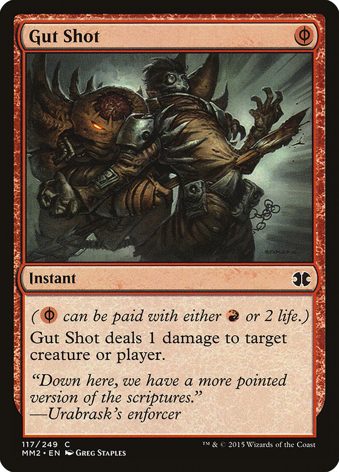 Gut Shot [Modern Masters 2015] MTG Single Magic: The Gathering | Red Claw Gaming