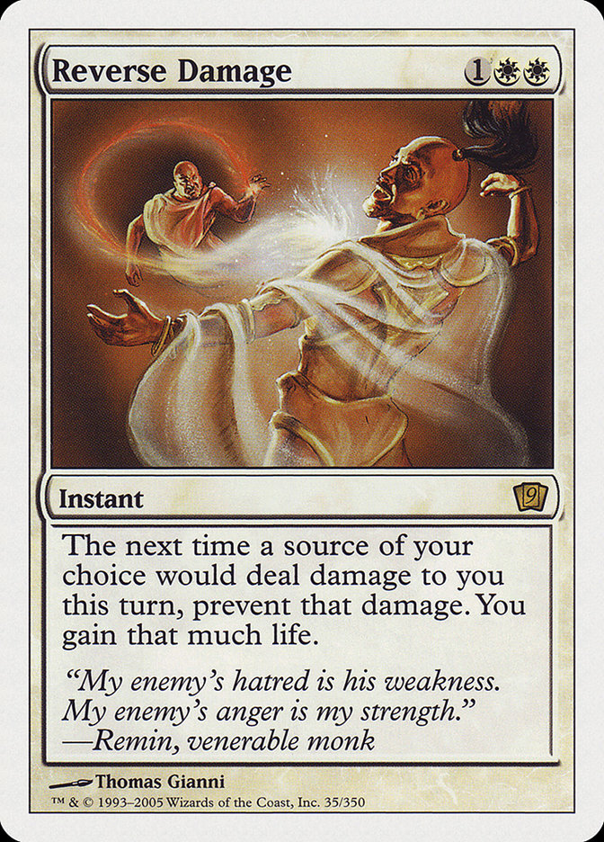 Reverse Damage [Ninth Edition] MTG Single Magic: The Gathering | Red Claw Gaming