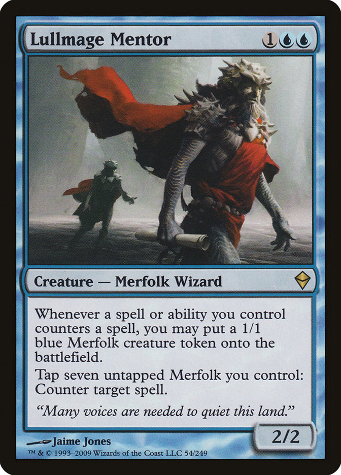 Lullmage Mentor [Zendikar] MTG Single Magic: The Gathering | Red Claw Gaming