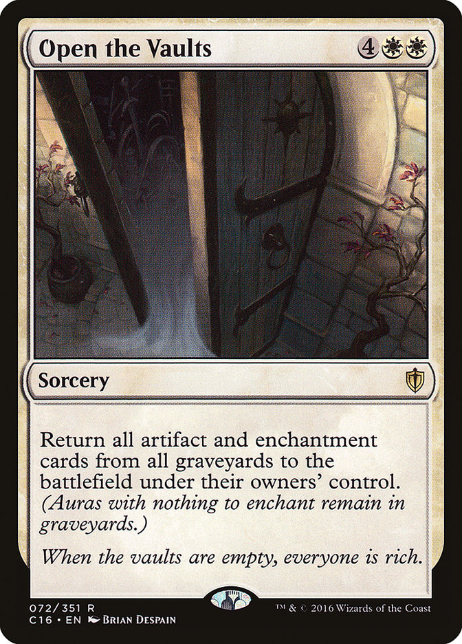 Open the Vaults [Commander 2016] MTG Single Magic: The Gathering | Red Claw Gaming