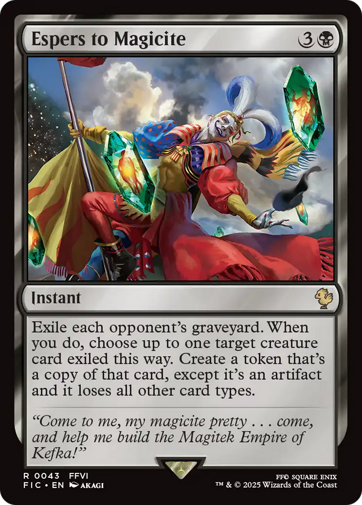 Espers to Magicite [FINAL FANTASY Commander] MTG Single Magic: The Gathering | Red Claw Gaming
