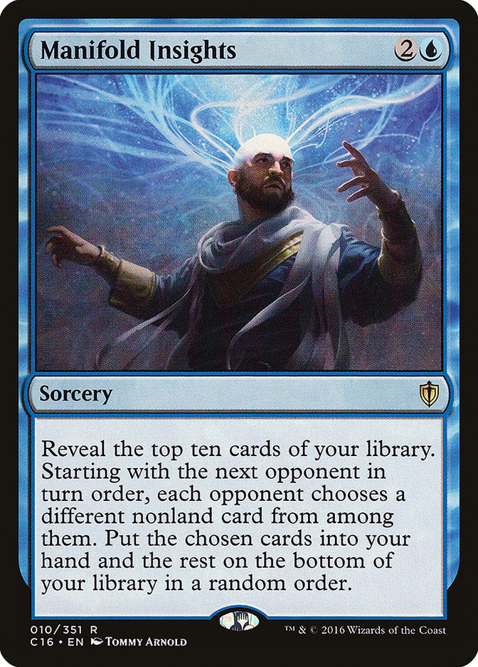 Manifold Insights [Commander 2016] MTG Single Magic: The Gathering | Red Claw Gaming