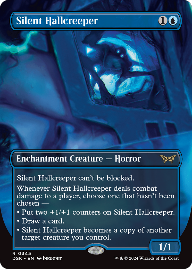 Silent Hallcreeper (Borderless) [Duskmourn: House of Horror] MTG Single Magic: The Gathering | Red Claw Gaming