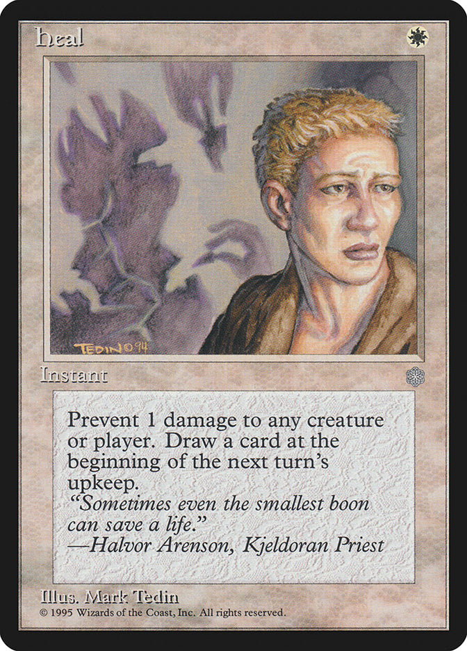 Heal [Ice Age] MTG Single Magic: The Gathering | Red Claw Gaming