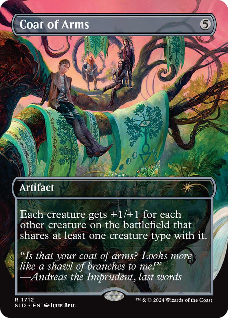 Coat of Arms (Rainbow Foil) [Secret Lair Drop Series] MTG Single Magic: The Gathering | Red Claw Gaming