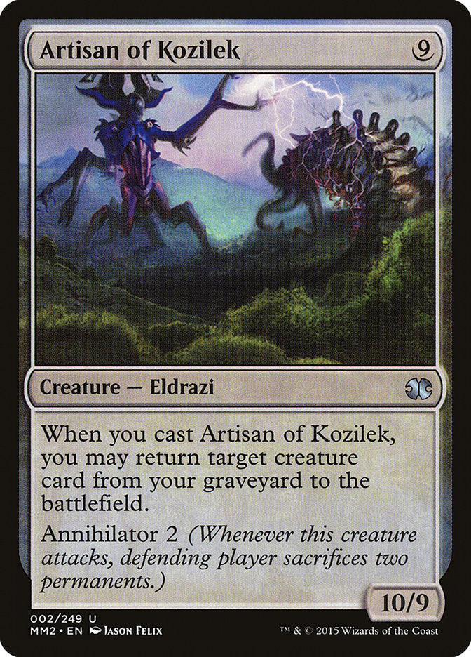Artisan of Kozilek [Modern Masters 2015] MTG Single Magic: The Gathering | Red Claw Gaming