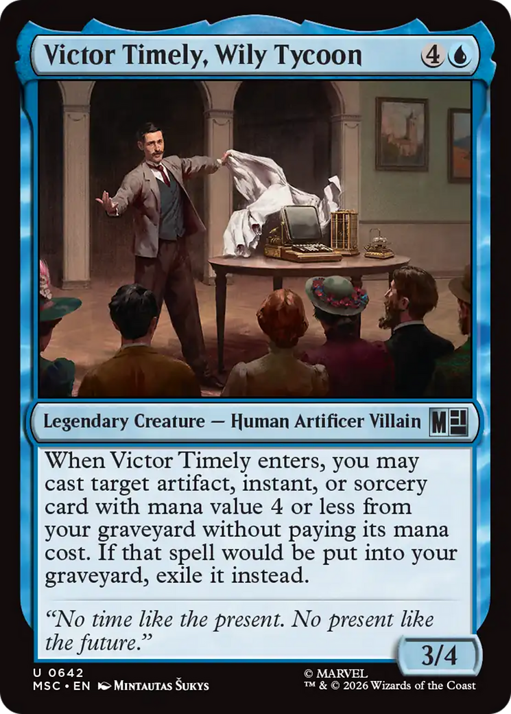Victor Timely, Wily Tycoon [Marvel Super Heroes Commander] | Red Claw Gaming
