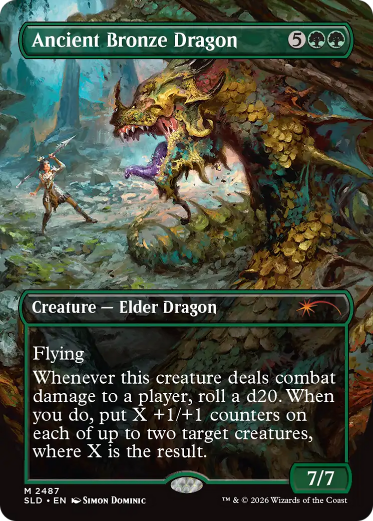 Ancient Bronze Dragon [Secret Lair Drop Series] MTG Single Magic: The Gathering | Red Claw Gaming