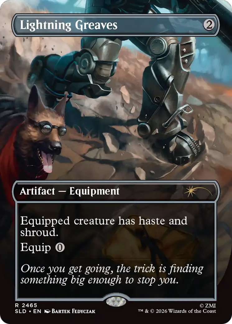 Lightning Greaves (2465) [Secret Lair Drop Series] MTG Single Magic: The Gathering | Red Claw Gaming