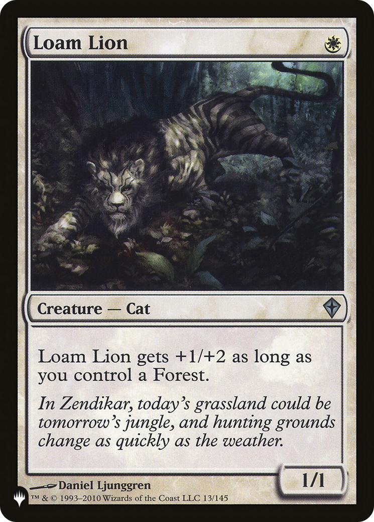Loam Lion [The List] MTG Single Magic: The Gathering | Red Claw Gaming