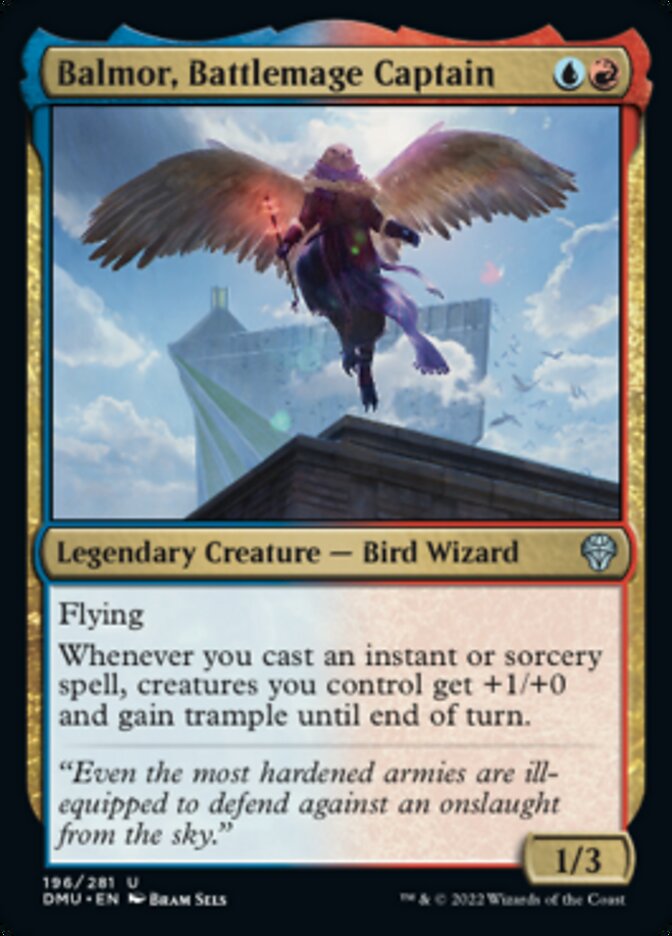 Balmor, Battlemage Captain [Dominaria United] MTG Single Magic: The Gathering | Red Claw Gaming