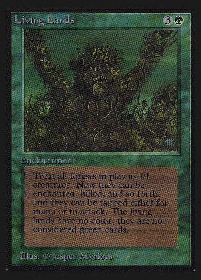 Living Lands [International Collectors' Edition] MTG Single Magic: The Gathering | Red Claw Gaming