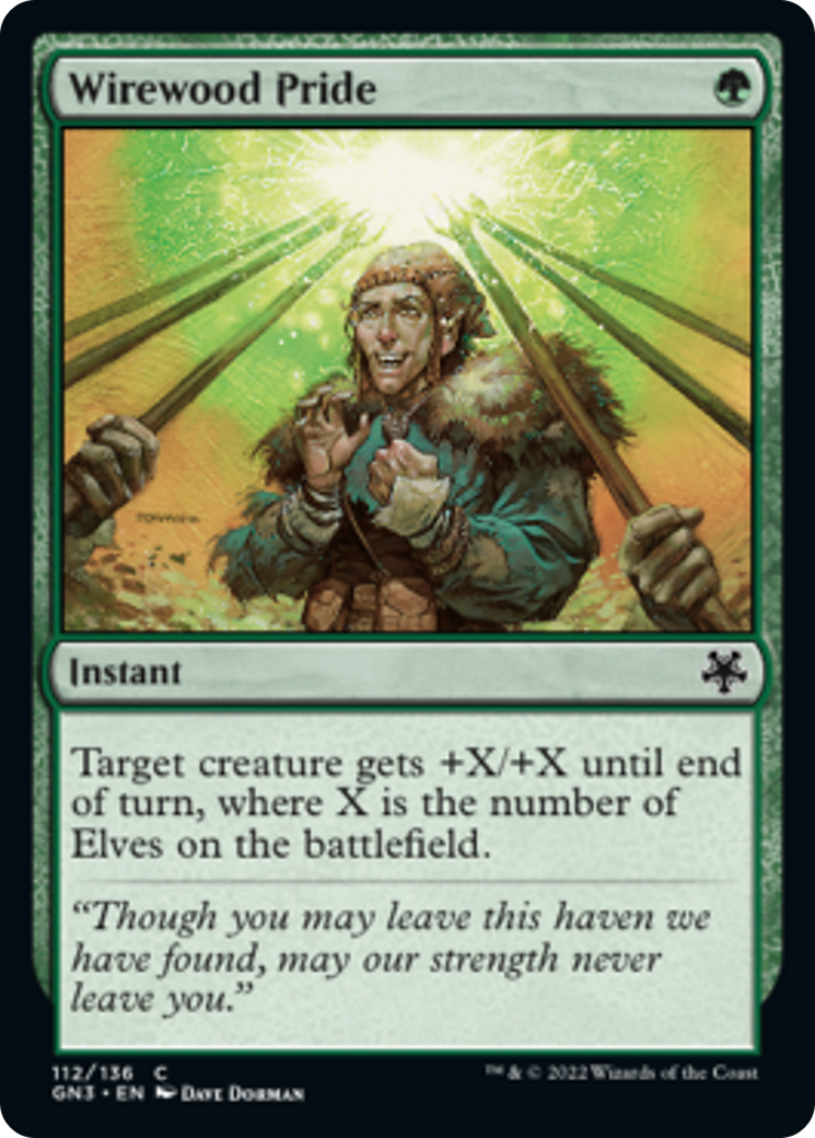 Wirewood Pride [Game Night: Free-for-All] MTG Single Magic: The Gathering | Red Claw Gaming