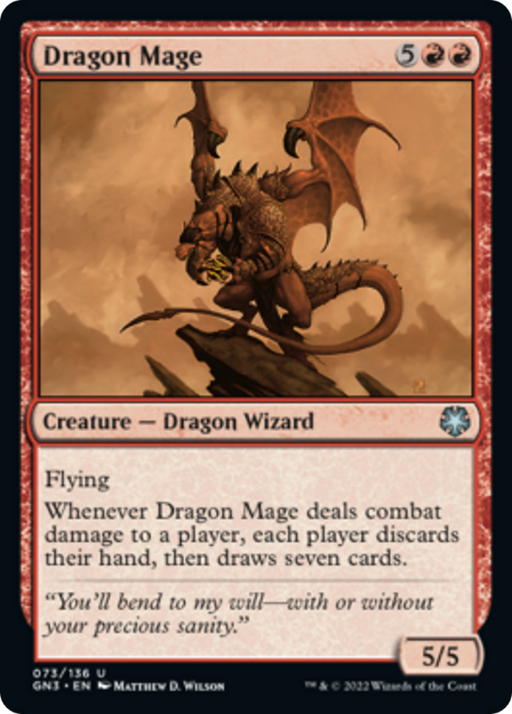 Dragon Mage [Game Night: Free-for-All] MTG Single Magic: The Gathering | Red Claw Gaming
