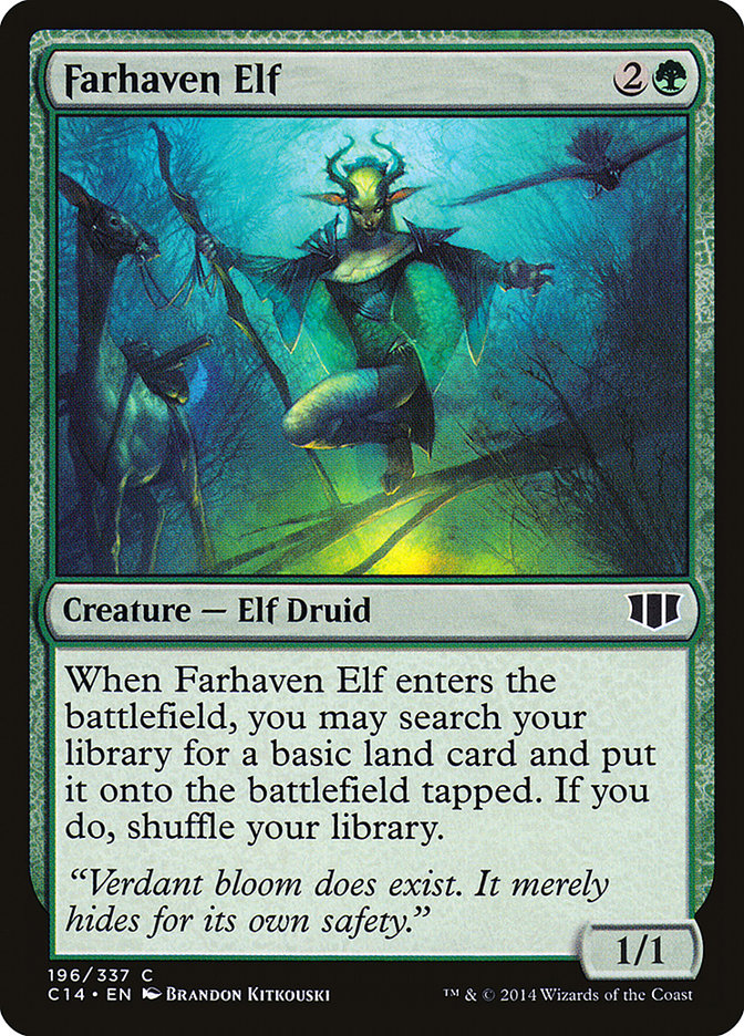 Farhaven Elf [Commander 2014] MTG Single Magic: The Gathering | Red Claw Gaming