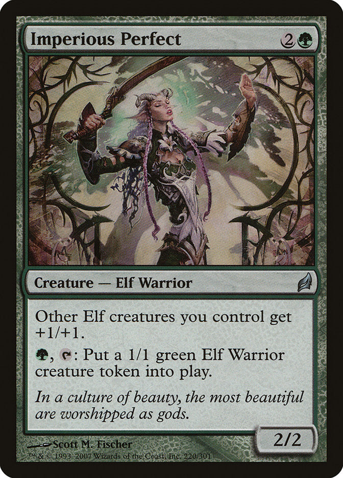 Imperious Perfect [Lorwyn] MTG Single Magic: The Gathering | Red Claw Gaming