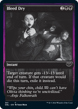 Bleed Dry [Innistrad: Double Feature] MTG Single Magic: The Gathering | Red Claw Gaming