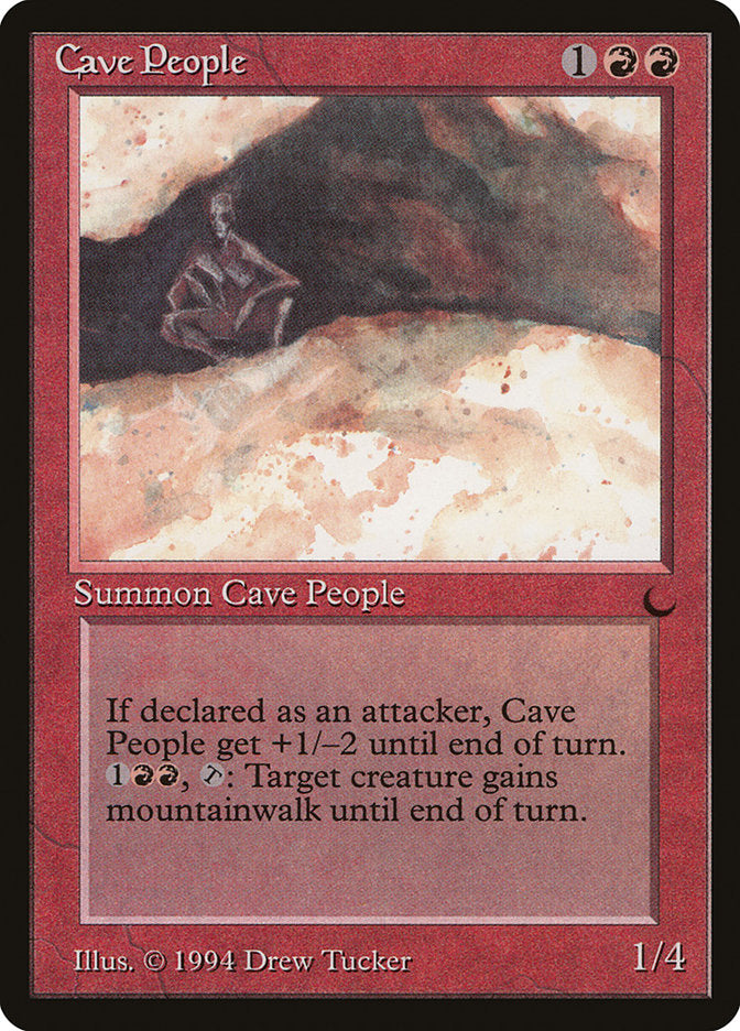 Cave People [The Dark] MTG Single Magic: The Gathering | Red Claw Gaming