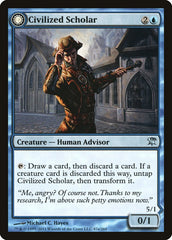 Civilized Scholar // Homicidal Brute [Innistrad] MTG Single Magic: The Gathering | Red Claw Gaming