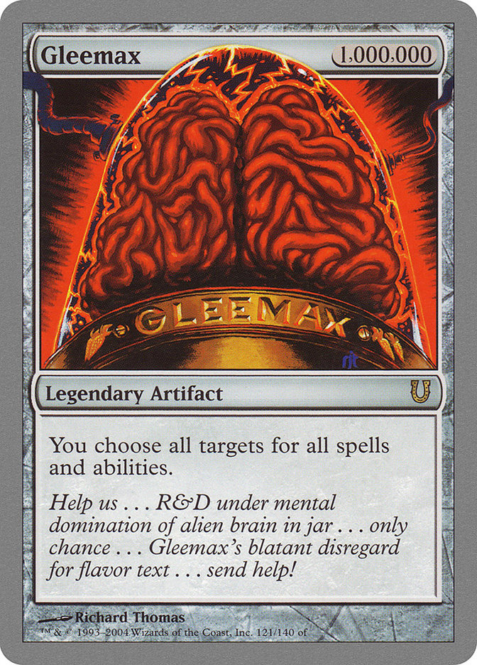 Gleemax [Unhinged] MTG Single Magic: The Gathering | Red Claw Gaming