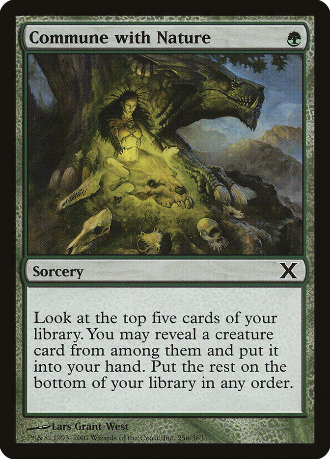 Commune with Nature [Tenth Edition] MTG Single Magic: The Gathering | Red Claw Gaming