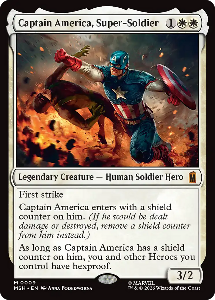 Captain America, Super-Soldier [Marvel Super Heroes] | Red Claw Gaming