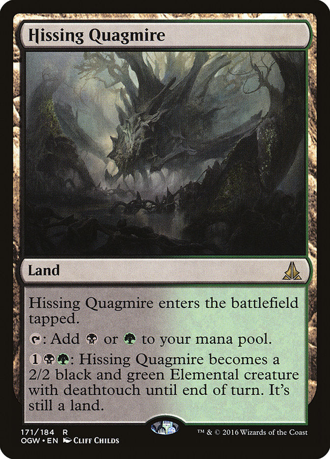 Hissing Quagmire [Oath of the Gatewatch] MTG Single Magic: The Gathering | Red Claw Gaming