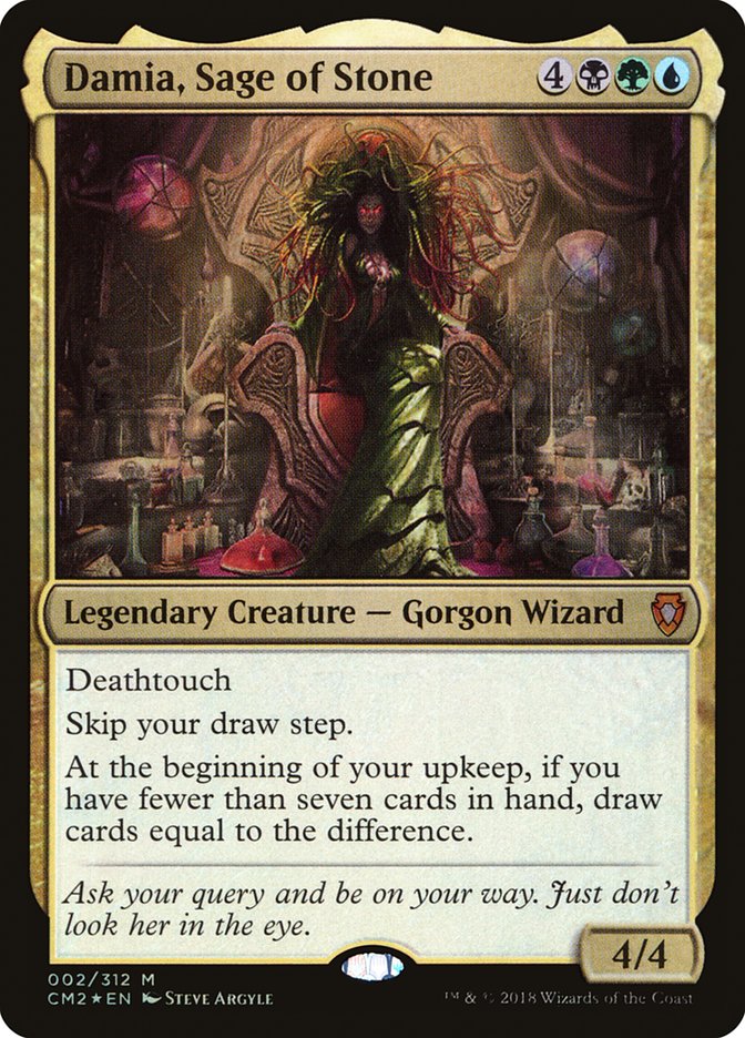 Damia, Sage of Stone [Commander Anthology Volume II] MTG Single Magic: The Gathering | Red Claw Gaming