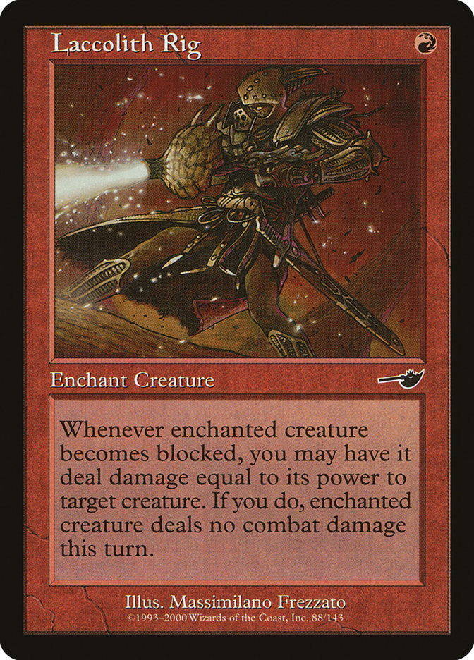 Laccolith Rig [Nemesis] MTG Single Magic: The Gathering | Red Claw Gaming