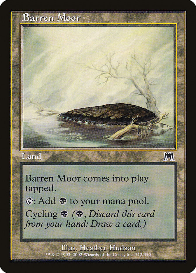 Barren Moor [Onslaught] MTG Single Magic: The Gathering | Red Claw Gaming