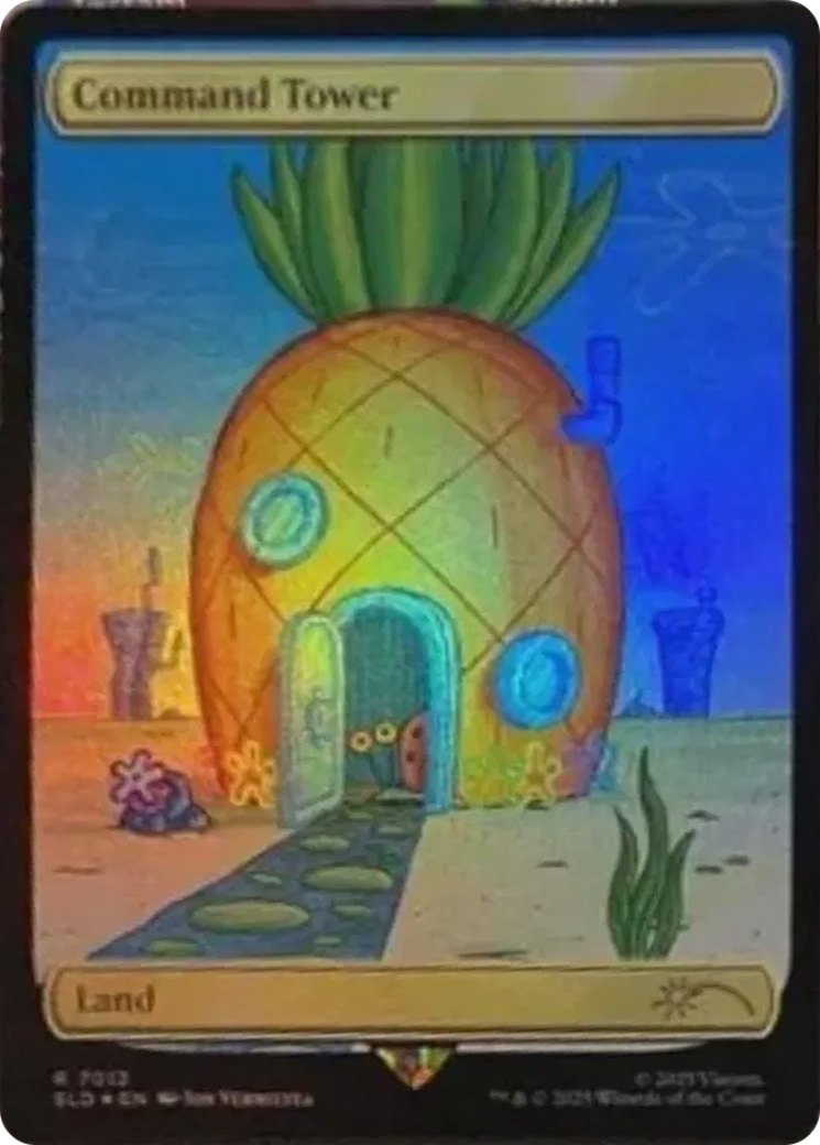 Command Tower (7012) (Rainbow Foil) [Secret Lair Drop Series] MTG Single Magic: The Gathering | Red Claw Gaming