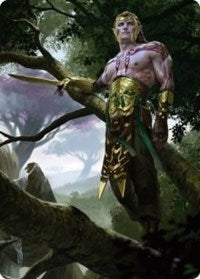 Tyvar Kell Art Card [Kaldheim Art Series] MTG Single Magic: The Gathering | Red Claw Gaming