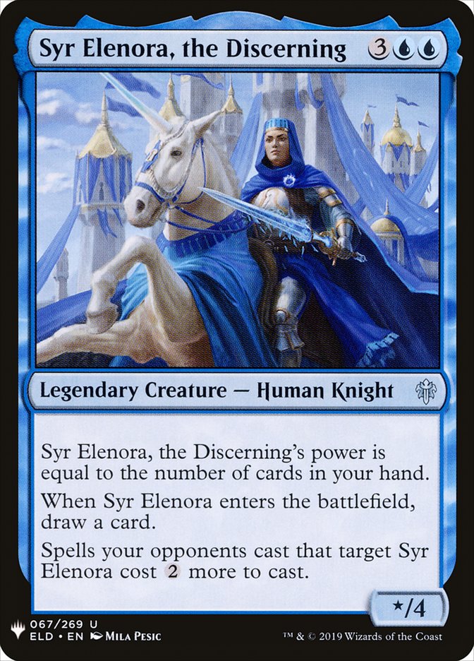Syr Elenora, the Discerning [Mystery Booster] MTG Single Magic: The Gathering | Red Claw Gaming