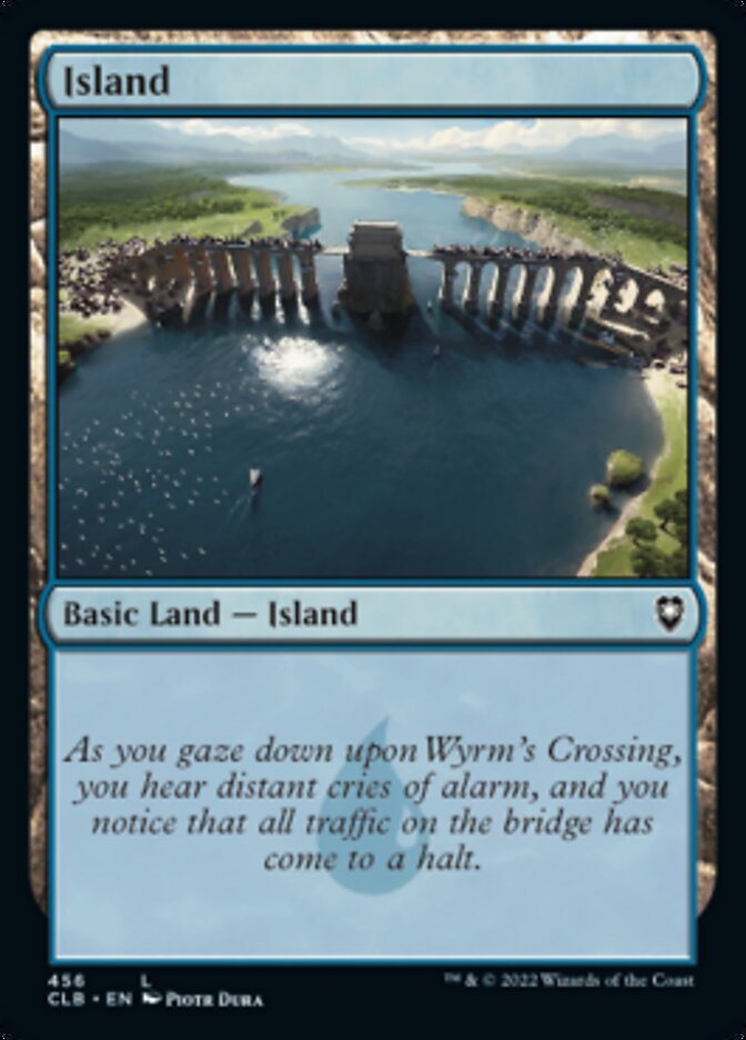 Island (456) [Commander Legends: Battle for Baldur's Gate] MTG Single Magic: The Gathering | Red Claw Gaming