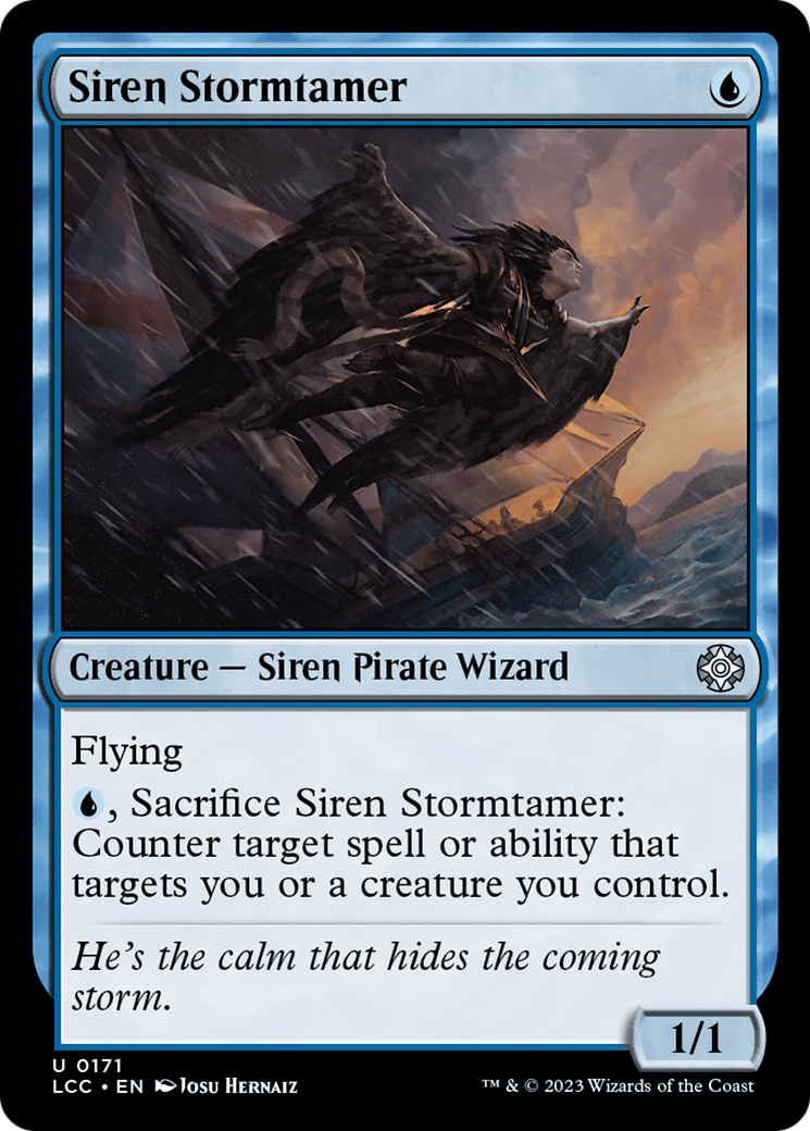 Siren Stormtamer [The Lost Caverns of Ixalan Commander] MTG Single Magic: The Gathering | Red Claw Gaming