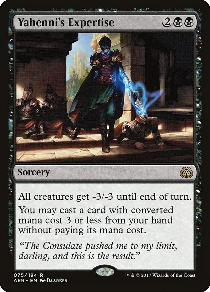Yahenni's Expertise [Aether Revolt] MTG Single Magic: The Gathering | Red Claw Gaming
