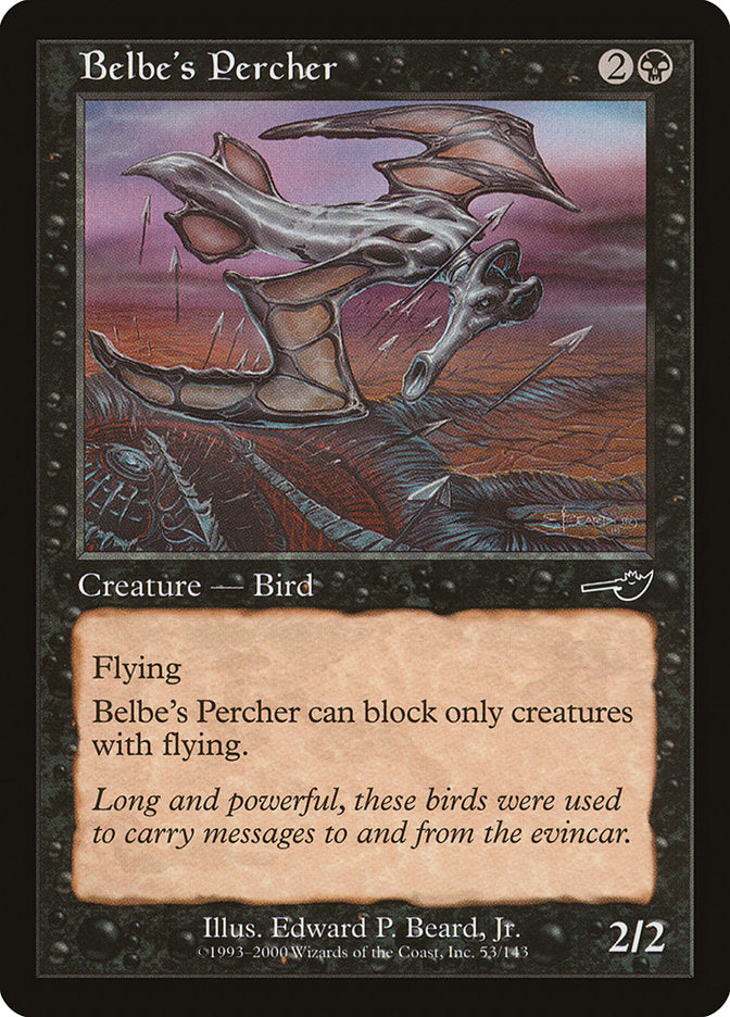 Belbe's Percher [Nemesis] MTG Single Magic: The Gathering | Red Claw Gaming