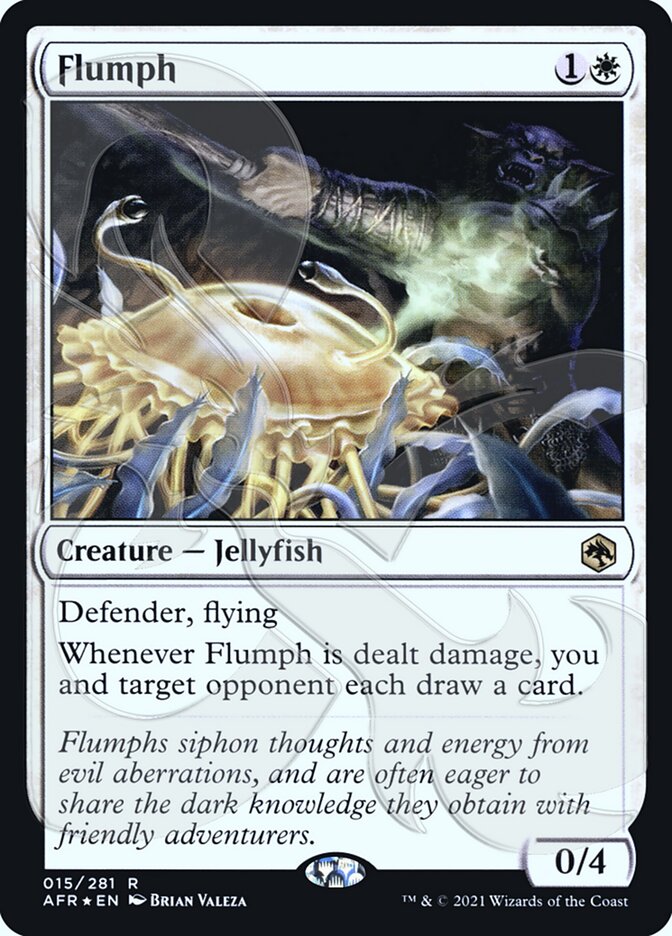 Flumph (Ampersand Promo) [Dungeons & Dragons: Adventures in the Forgotten Realms Promos] MTG Single Magic: The Gathering | Red Claw Gaming