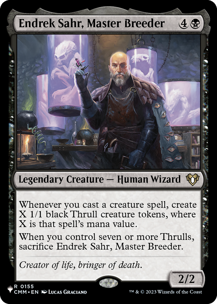 Endrek Sahr, Master Breeder (CMM) [The List] | Red Claw Gaming