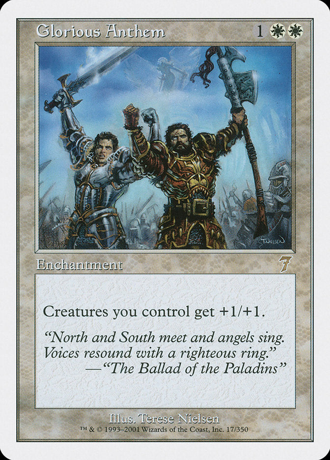 Glorious Anthem [Seventh Edition] MTG Single Magic: The Gathering | Red Claw Gaming